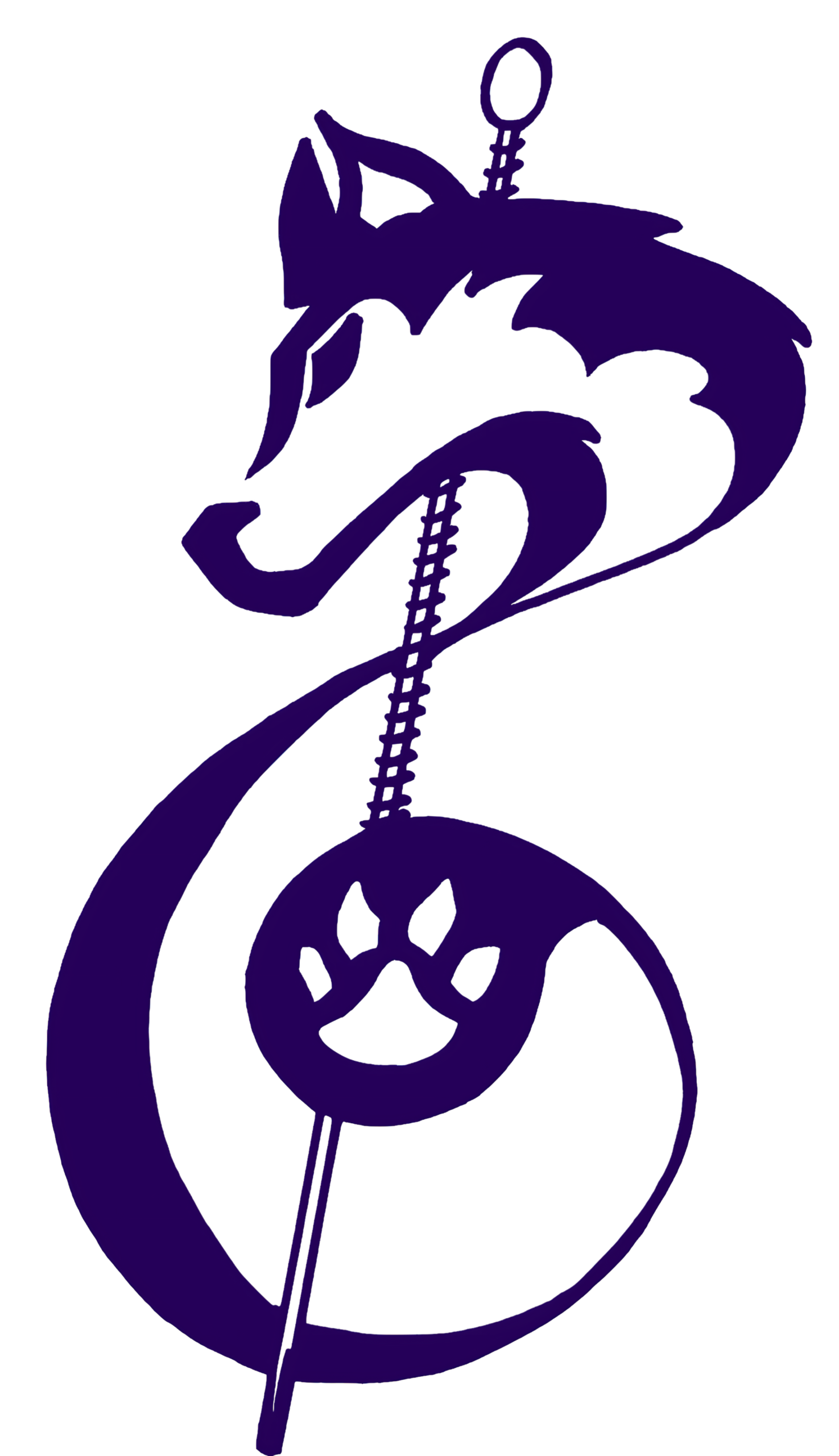 Copy of Florence Howling Husky Emblem